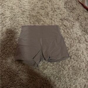 lululemon athletica Women's Taupe Bike Shorts